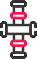 Pipeline Creative Icon Design vector