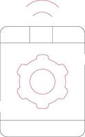Smart Setting Creative Icon Design vector