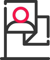 Flag Creative Icon Design vector