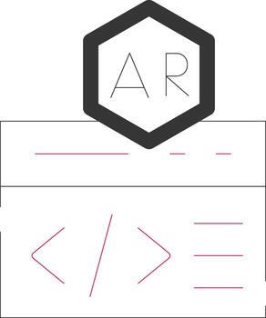 Coding Creative Icon Design vector