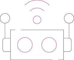 Smart Robotic Creative Icon Design vector