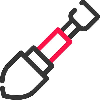Shovel Creative Icon Design
