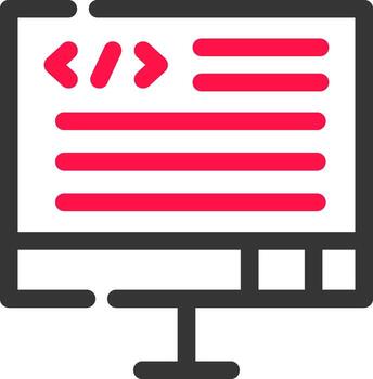 Code Creative Icon Design vector