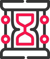 Hourglass Creative Icon Design vector