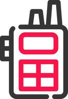 Walkie Talkie Creative Icon Design vector