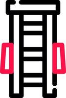 Ladder Creative Icon Design vector