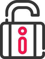 Unlock Creative Icon Design vector