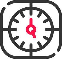 Clock Creative Icon Design vector