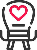 Chair Creative Icon Design vector