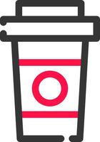 Paper Cup Creative Icon Design vector