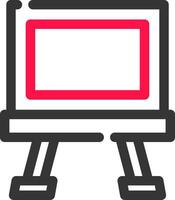 Canvas Creative Icon Design vector