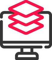 Layer Creative Icon Design vector