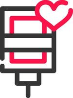 Transfusion Creative Icon Design vector