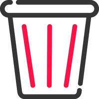 Trash Creative Icon Design vector