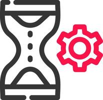 Time Creative Icon Design vector