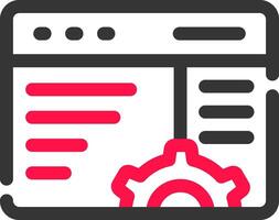 Browser Creative Icon Design vector