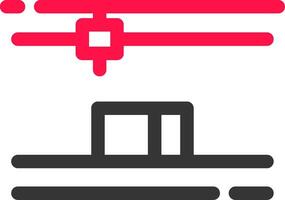 3D Printing Creative Icon Design vector