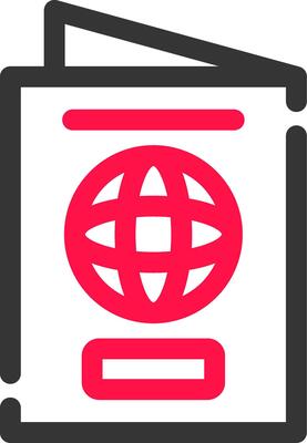 Passport Creative Icon Design