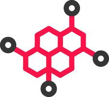 Molecule Creative Icon Design vector