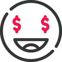 Greedy Creative Icon Design vector