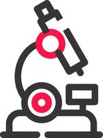 Microscope Creative Icon Design vector