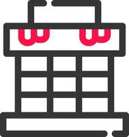 Chimney Top Creative Icon Design vector