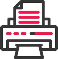 Printer Creative Icon Design vector