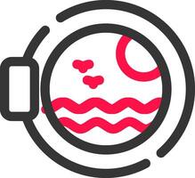 Porthole Creative Icon Design vector