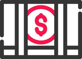 Line Two Color Design vector