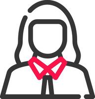 Lawyer Creative Icon Design vector