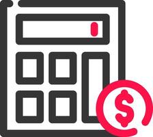 Accountant Creative Icon Design vector