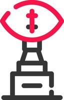 Trophy Creative Icon Design vector