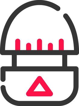 diseño de icono creativo de temporizador de cocina vector