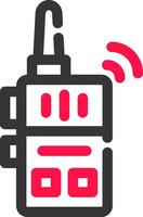 Walkie Talkie Creative Icon Design vector