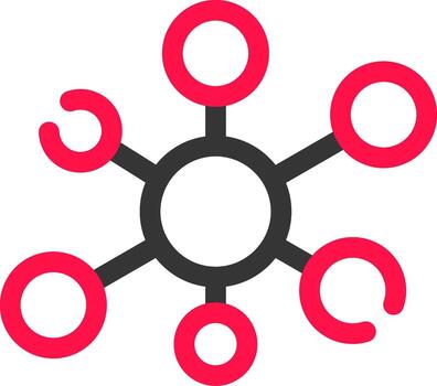 mapa mental creativo icono diseño vector