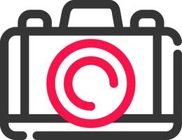 Camera Creative Icon Design vector