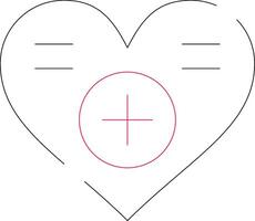 Line Two Color Design vector