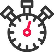 Stopwatch Creative Icon Design vector