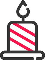 Candle Creative Icon Design vector
