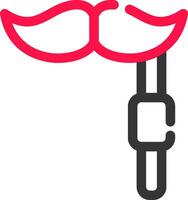 Moustache Creative Icon Design vector