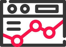 Web Analytics Creative Icon Design vector