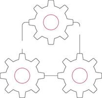 Machinery Creative Icon Design vector