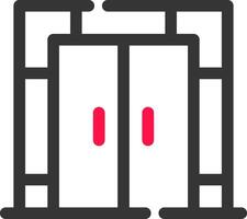 Door Creative Icon Design vector