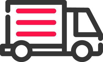 Delivery Truck Creative Icon Design vector