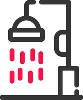 Shower Creative Icon Design vector