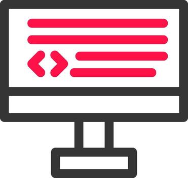 Coding Creative Icon Design vector