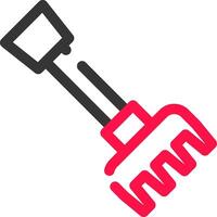 Rake Creative Icon Design vector