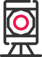 Theodolite Creative Icon Design vector