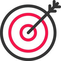 Dartboard Creative Icon Design vector