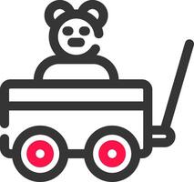 Cart Creative Icon Design vector